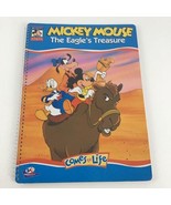 Comes To Life Interactive Book Mickey Mouse Eagle&#39;s Treasure Vintage 1995 - $36.48 CAD