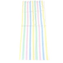 Vintage Penny&#39;s Percale Vintage Full Flat Sheet 72”X 108&quot;  Striped Pink ... - £22.00 GBP
