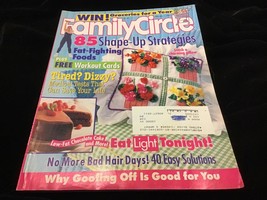 Family Circle Magazine February 1, 1996 85 Shape Up Strategies - £7.99 GBP