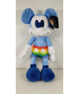 DISNEY RAINBOW COLLECTION by Just Play 10&quot; Mickey Mouse - 2022 ~ Pride L... - £11.50 GBP