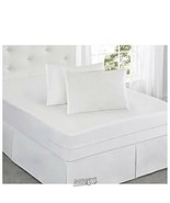 All-In-One Mattress Pad Protector White Queen - $38.69 CAD