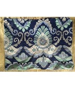 POTTERY BARN PB DORM Deco Medallion Standard Pillow Sham Blue Aqua Paisley - $278.40 MXN