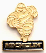Michelin Man Bibendum Pin Mascot Running Tire Logo Auto Promo Advertisin... - $485.12 MXN