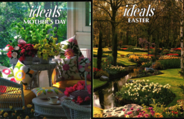 Lot of 2 Vintage Ideals Magazines, Easter &amp; Mothers Day ,Nostalgia Free ship - £15.53 GBP