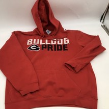 Georgia Bulldog Pride Hoodie UGA University Georgia National  Champs Stitch M - £16.42 GBP