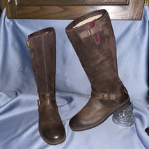 UGG Stout Brown Leather Waterproof Boot THOMPSEN S/N 1005268, Women Size... - $119.00