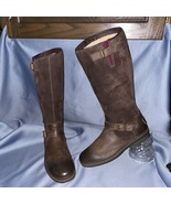 UGG Stout Brown Leather Waterproof Boot THOMPSEN S/N 1005268, Women Size 9.5 - $119.00