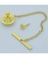 Pins Bluemoona 50 Pcs - Copper Vintage Locking Tie Tac Tack Guard Clutch... - £19.63 GBP