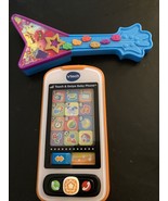 2 Toys VTECH Touch and Swipe Phone And Troll Guitar - £8.83 GBP