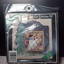 Mill Hill Cross Stitch Kit Holiday VII WINTER FUN 1999 MHCB137P New RARE - $56.95 Mill Hill Cross Stitch Kit Holiday VII WINTER FUN 1999 MHCB137P New RARE - $56.95