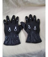 Black Horror Hands Gloves Industrial Executioner Punisher Reaper Don Pos... - $564.52 MXN