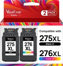 Remanufactured Ink Cartridge Replacement For Canon 275 And 276 Ink, 2-Pack - $51.99