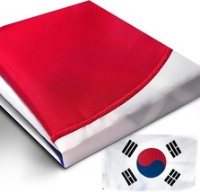 Anley EverStrong Series Embroidered South Korea Flag 3x5 Foot Heavy Duty... - £17.34 GBP