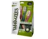 Whimzees Natural Dental Dog Treats, Large Toothbrush Star, 6 Pieces  - $30.00