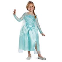 Disney Frozen Elsa Snow Queen Classic Blue Dress Child Costume 76906 Disguise - £21.24 GBP