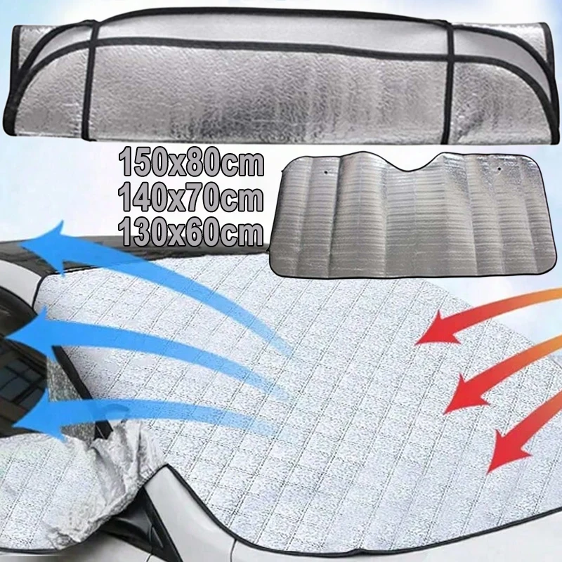 Foldable Universal Car Windscreen Sunshade Cover Sun UV Protection Foldable - £11.28 GBP+