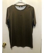 New KORAL Mens Short Sleeve Activewear Top Mesh Underarm &amp; Upper Back SZ... - $13.85