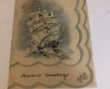 Vintage Christmas Card Season Greeting Box4 - $3.95