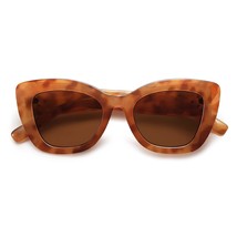 SOJOS Retro Chunky Cateye Sunglasses Women Classic Vintage Trendy Shades Sunnies - £22.13 GBP