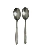 Gorham Stegor Stainless Pace Oval Soup Spoon 7 1/8&quot; Lot of 2 - $19.55 CAD
