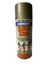 Hammerite Hammered Finish Rust Cap Bronze Spray Paint 12 Oz. READ - £49.11 GBP