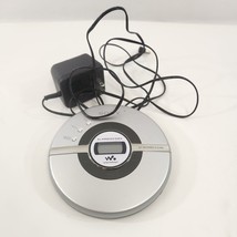 Sony Discman CD Walkman D-EJ100 Silver w/ Power Cord CDR/RW READ DESC - $29.02