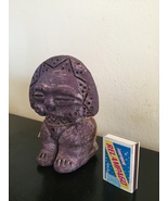 Taino Diosa Luna handmade figure Guillen arte caribeño pre-Colombian art - $41.16 CAD