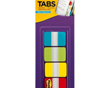 3M Post It Tabs, 1&quot; x 1.5&quot;, Aqua/Lime/Yellow/Red 1 Pack - £7.86 GBP
