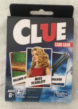 Hasbro Gaming &quot;Clue&quot; Card Game Age 8+ 3-4 Players Strategy Game New Unopened - £8.78 GBP