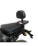 Fit For Royal Enfield Himalayan Adjustable Back Rest (Black) - $1,512.02 MXN