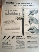 Parker Jotter Pen Magazine Advertising Print Ad Art 1952 - £4.78 GBP