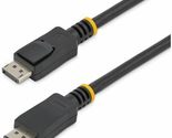 StarTech 15-ft DisplayPort Audio Video Cable with Latches M/M, Black DIS... - $43.20