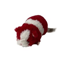 Ganz Lil Guinea Pig  Mini Beanbag  Red and White 5  inch Soft Plush Valentine - £3.78 GBP