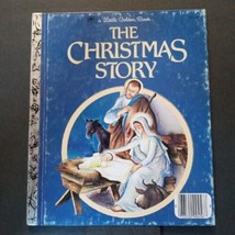 The Christmas Story 1952 Jesus Mary Nativity Storybook NICE Little Golden Book - £6.21 GBP