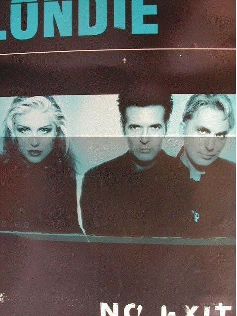 2 Blondie Promo Posters Debbie Harry Poster No Exit Item image 3