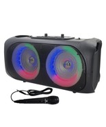 Maxpower Portable Dual 6.5&quot; Woofers Bluetooth Karaoke Speaker - $178.20 CAD