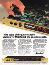 1992 Marshall JMP-1 Midi Preamp guitar amp advertisement amplifier ad print - $4.01