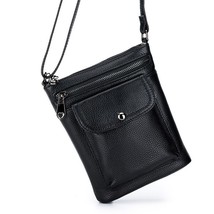 Woman Phone Bag Soft Solid Crossbody Bag For Women Luxury Brand Designer Crossbo - £39.04 GBP