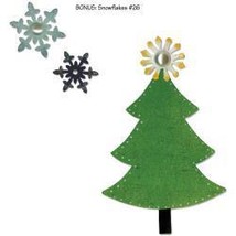 Sizzix Basic Grey Nordic Holiday Collection Bigz And Sizzlits Die Tree A... - £29.59 GBP