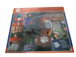Clemson Tigers 500 Piece Puzzle 24&quot; X 18&quot; New Sealed in Box - £17.20 GBP