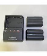 Canon CG-580 Charger + 2 BP-511A Li-ion Batteries for EOS 5D 50D DSLR Ca... - $648.51 MXN