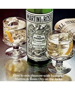 Martini And Rossi Vino Vermouth Secco 1980 Advertisement Distillery DWEE25 - $552.04 MXN
