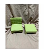 2005 green totally real furniture chair and ottoman - £15.66 GBP