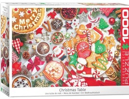 Eurographics Jigsaw Puzzle;  Christmas Table; 1000 pcs - $46.74
