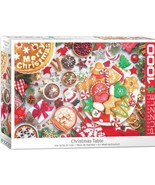 Eurographics Jigsaw Puzzle;  Christmas Table; 1000 pcs - $861.34 MXN
