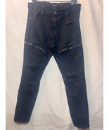 WAIMEA Skinny Fit Jeans Black Wash Mens Size 36x32 Pockets Denim Jeans A95 - $376.79 MXN