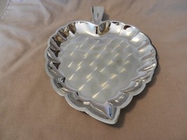 Vintage Silverplated Leaf Appetizer Serving Platter - £24.03 GBP