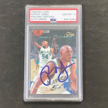1995-96 Flair Basketball #26 Popeye Jones Signed Card AUTO 10 PSA Slabbed - £39.14 GBP
