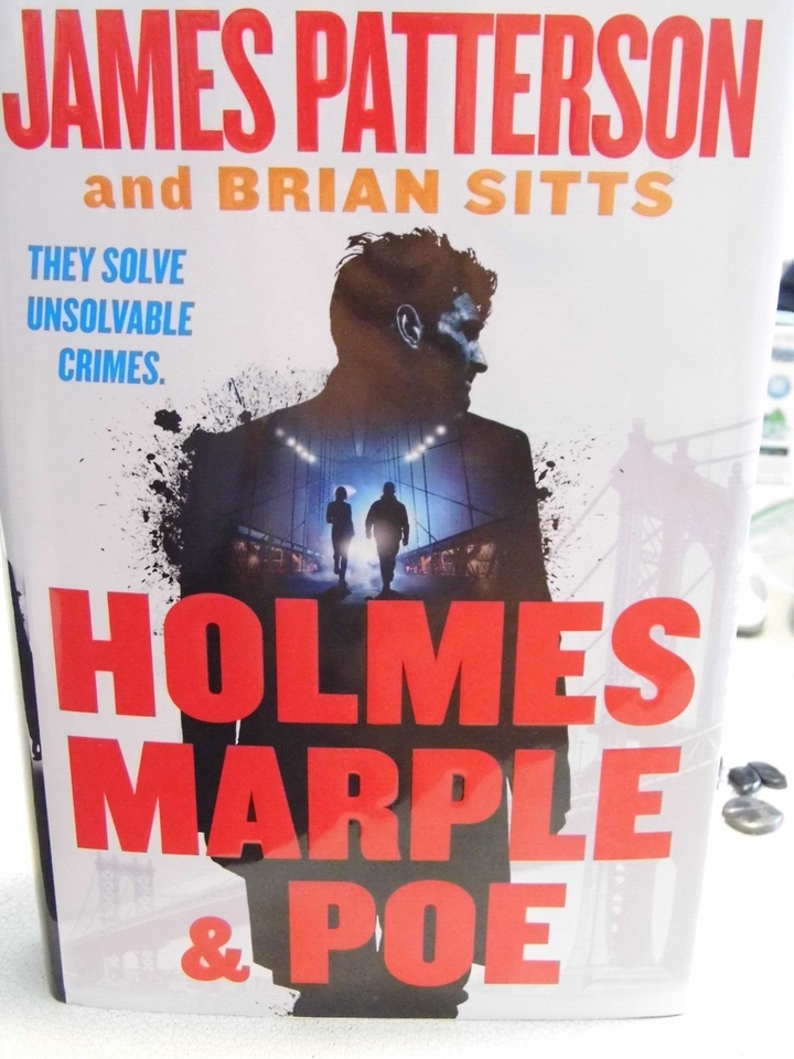 Holmes, Marple &amp; Poe by James Patterson &amp; Brian Sitts (HCDJ) New, 1st Ed... - $10.80