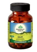 Lote 2 Organic India Giloy 120 Cápsula Usda Gmo Certificado Inmunidad Salud Care - £22.04 GBP